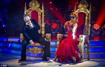 Strictly Come Dancing Chelsee Healey ends tears after wardrobe malfunction Jason Donovan cant stop grinning receives top score series 9.jpg